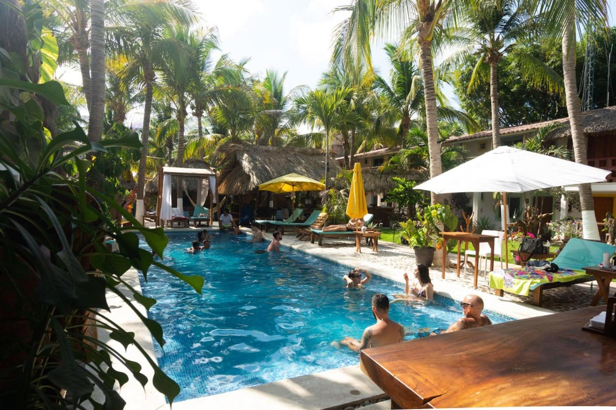 Frida Paradise Beach Hotel - Punta Zicatela Brisas de Zicatela Exteriör bild
