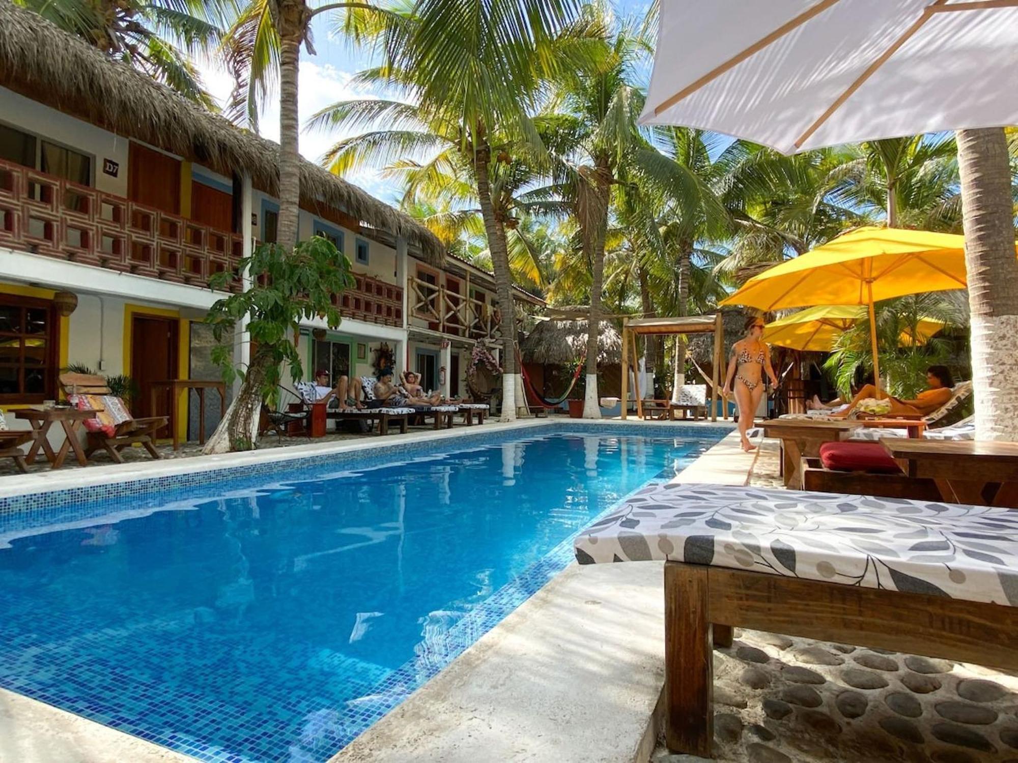 Frida Paradise Beach Hotel - Punta Zicatela Brisas de Zicatela Exteriör bild